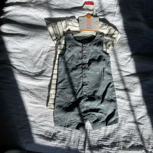 Just One You by Carter - Gender Neutral Set Safari Jungle and Stripes